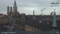 Archiv Foto Webcam Marienplatz München - Altes Rathaus 10:00