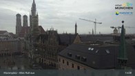 Archiv Foto Webcam Marienplatz München - Altes Rathaus 12:00