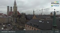 Archiv Foto Webcam Marienplatz München - Altes Rathaus 06:00