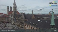 Archiv Foto Webcam Marienplatz München - Altes Rathaus 12:00