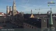 Archiv Foto Webcam Marienplatz München - Altes Rathaus 06:00