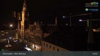 Archiv Foto Webcam Marienplatz München - Altes Rathaus 02:00