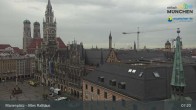 Archiv Foto Webcam Marienplatz München - Altes Rathaus 06:00