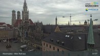 Archiv Foto Webcam Marienplatz München - Altes Rathaus 07:00