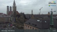 Archiv Foto Webcam Marienplatz München - Altes Rathaus 10:00