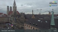 Archiv Foto Webcam Marienplatz München - Altes Rathaus 12:00