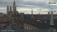 Archiv Foto Webcam Marienplatz München - Altes Rathaus 16:00