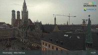 Archiv Foto Webcam Marienplatz München - Altes Rathaus 18:00