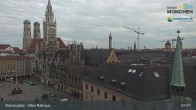 Archiv Foto Webcam Marienplatz München - Altes Rathaus 07:00