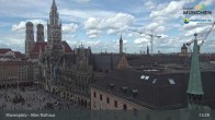 Archiv Foto Webcam Marienplatz München - Altes Rathaus 12:00