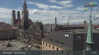 Archiv Foto Webcam Marienplatz München - Altes Rathaus 14:00