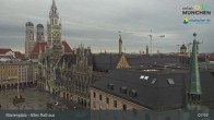Archiv Foto Webcam Marienplatz München - Altes Rathaus 07:00