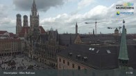 Archiv Foto Webcam Marienplatz München - Altes Rathaus 10:00