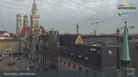 Archiv Foto Webcam Marienplatz München - Altes Rathaus 07:00
