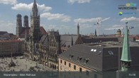 Archiv Foto Webcam Marienplatz München - Altes Rathaus 14:00