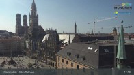 Archiv Foto Webcam Marienplatz München - Altes Rathaus 16:00