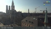 Archiv Foto Webcam Marienplatz München - Altes Rathaus 18:00