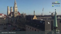 Archiv Foto Webcam Marienplatz München - Altes Rathaus 06:00