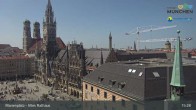 Archiv Foto Webcam Marienplatz München - Altes Rathaus 14:00
