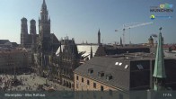Archiv Foto Webcam Marienplatz München - Altes Rathaus 16:00