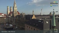 Archiv Foto Webcam Marienplatz München - Altes Rathaus 06:00