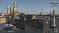 Archiv Foto Webcam Marienplatz München - Altes Rathaus 08:00