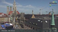 Archiv Foto Webcam Marienplatz München - Altes Rathaus 10:00