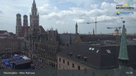 Archiv Foto Webcam Marienplatz München - Altes Rathaus 14:00