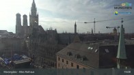 Archiv Foto Webcam Marienplatz München - Altes Rathaus 18:00