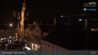 Archiv Foto Webcam Marienplatz München - Altes Rathaus 00:00