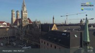 Archiv Foto Webcam Marienplatz München - Altes Rathaus 01:00