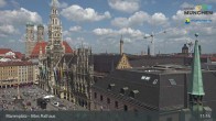 Archiv Foto Webcam Marienplatz München - Altes Rathaus 05:00