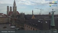 Archiv Foto Webcam Marienplatz München - Altes Rathaus 07:00