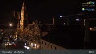 Archiv Foto Webcam Marienplatz München - Altes Rathaus 02:00