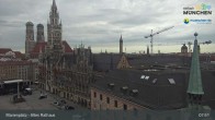 Archiv Foto Webcam Marienplatz München - Altes Rathaus 07:00