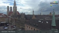 Archiv Foto Webcam Marienplatz München - Altes Rathaus 14:00