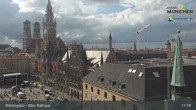 Archiv Foto Webcam Marienplatz München - Altes Rathaus 16:00