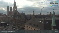 Archiv Foto Webcam Marienplatz München - Altes Rathaus 18:00