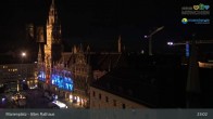 Archiv Foto Webcam Marienplatz München - Altes Rathaus 02:00