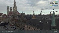 Archiv Foto Webcam Marienplatz München - Altes Rathaus 06:00