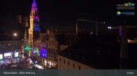 Archiv Foto Webcam Marienplatz München - Altes Rathaus 00:00