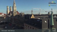 Archiv Foto Webcam Marienplatz München - Altes Rathaus 06:00