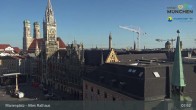 Archiv Foto Webcam Marienplatz München - Altes Rathaus 07:00
