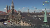 Archiv Foto Webcam Marienplatz München - Altes Rathaus 12:00