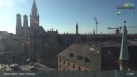 Archiv Foto Webcam Marienplatz München - Altes Rathaus 18:00