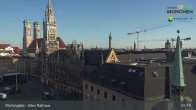 Archiv Foto Webcam Marienplatz München - Altes Rathaus 06:00