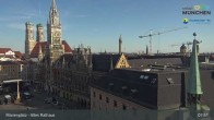 Archiv Foto Webcam Marienplatz München - Altes Rathaus 07:00
