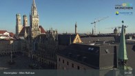 Archiv Foto Webcam Marienplatz München - Altes Rathaus 06:00