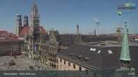 Archiv Foto Webcam Marienplatz München - Altes Rathaus 12:00