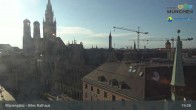 Archiv Foto Webcam Marienplatz München - Altes Rathaus 18:00